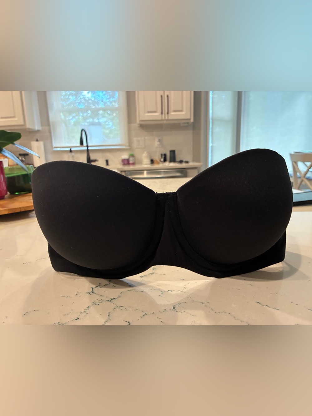 Soma Black Strapless Bra 36C